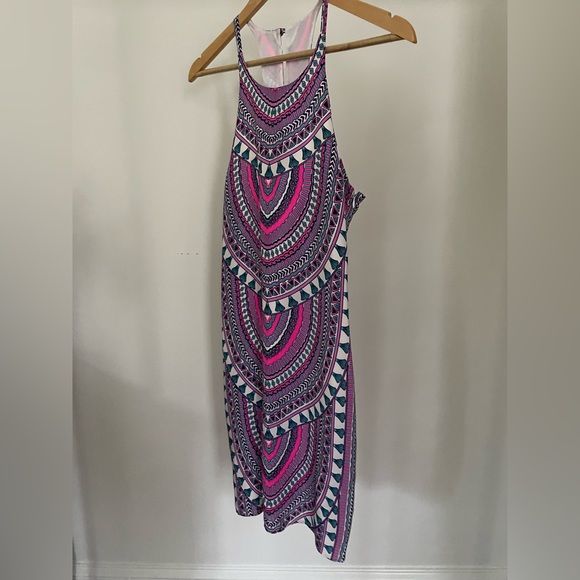 Britt Ryan Silk T-Back Canyon Dress in Pink Cabana - Picture 4 of 10